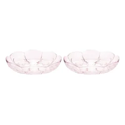 Holmegaard Lily dessert plate Ø16 cm 2-pack, Cherry blossom Pink