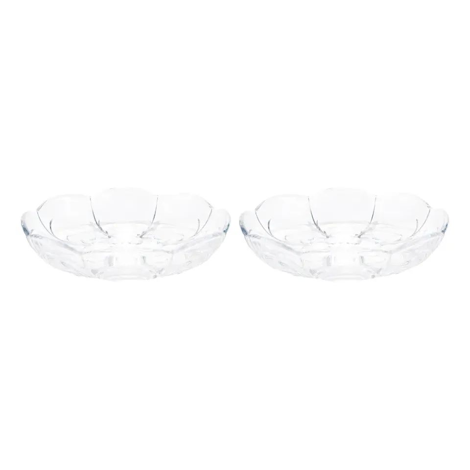 Holmegaard Lily dessert plate Ø16 cm 2-pack, Clear Transparent Outlet