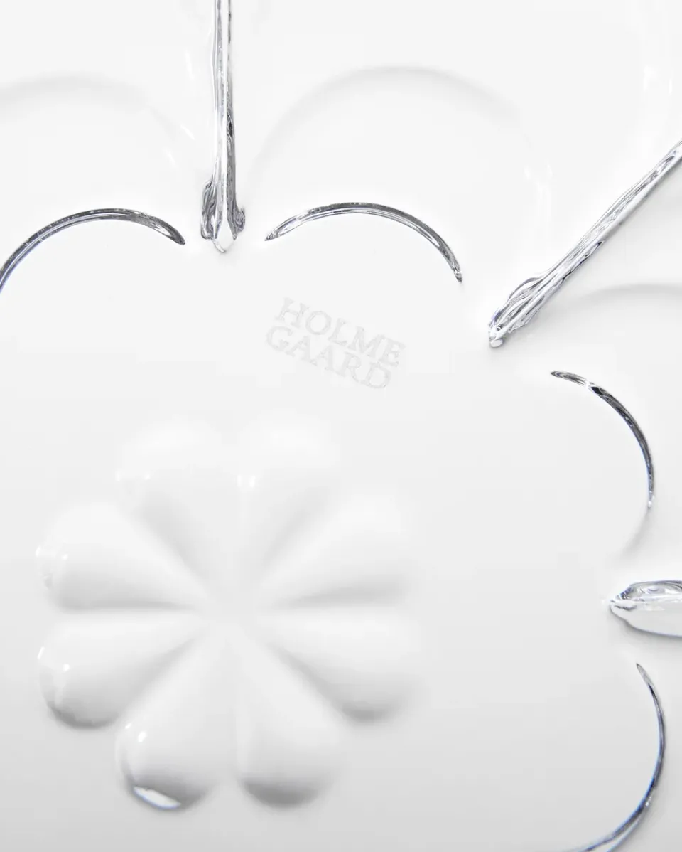 Holmegaard Lily dessert plate Ø16 cm 2-pack, Clear Transparent Outlet