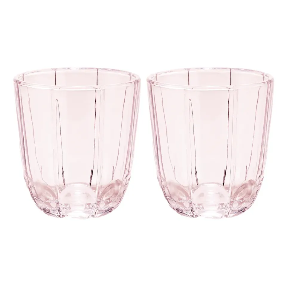 Holmegaard Lily drinking glass 32 cl 2-pack, Cherry blossom Pink Clearance