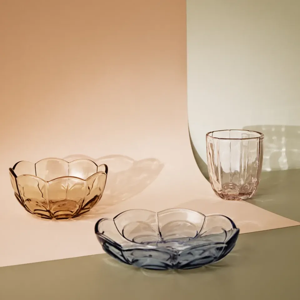 Holmegaard Lily drinking glass 32 cl 2-pack, Cherry blossom Pink Clearance
