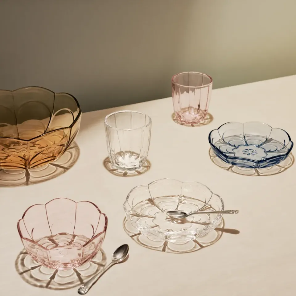Holmegaard Lily drinking glass 32 cl 2-pack, Clear Transparent Sale