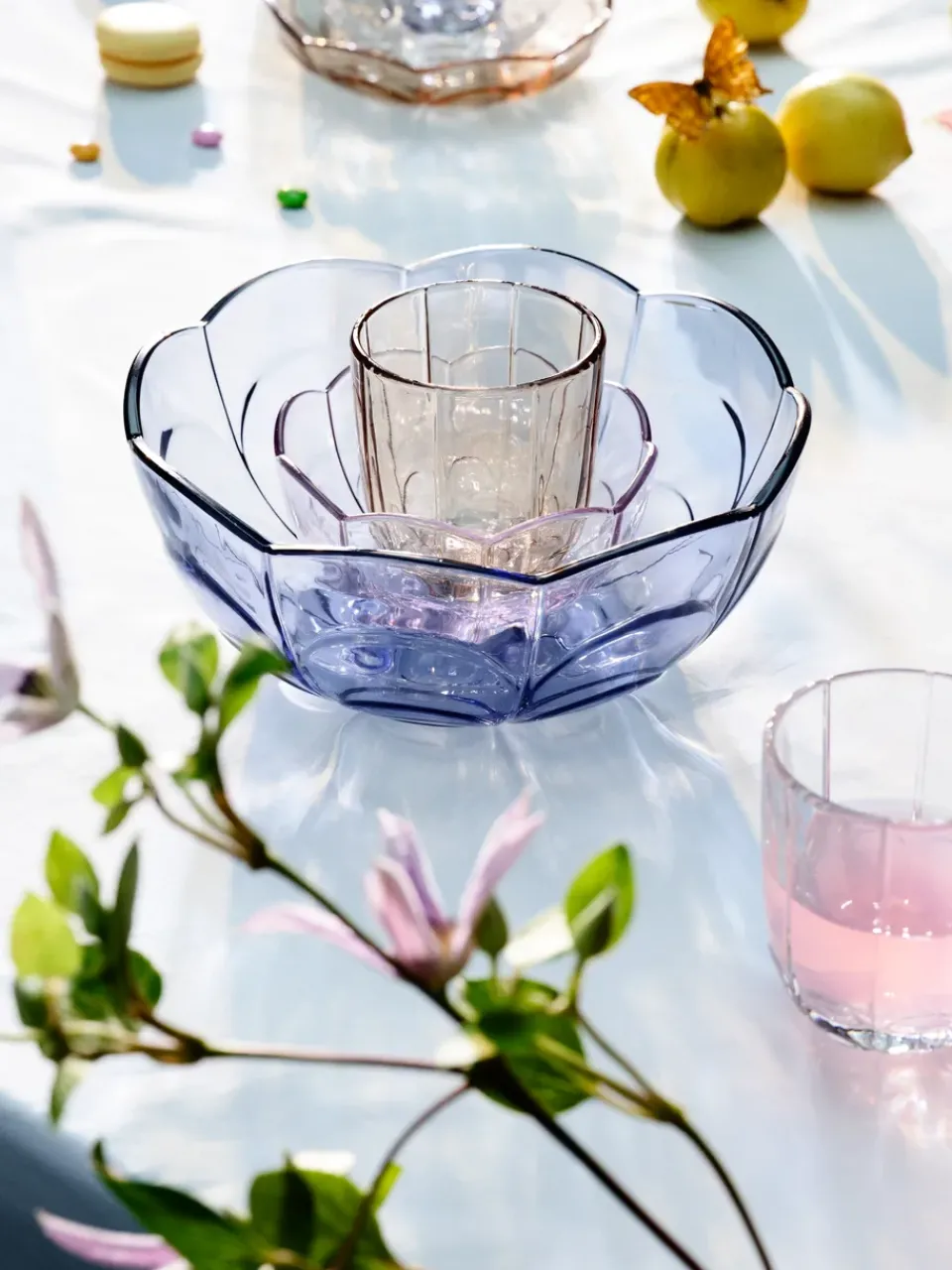 Holmegaard Lily drinking glass 32 cl 2-pack, Clear Transparent Sale