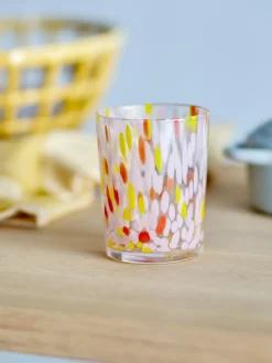 Bloomingville Lilya drinking glass 33,5 cl, Rose Pink Best