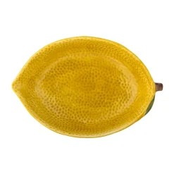 Bloomingville Limone bowl 26x18 cm, Yellow Outlet