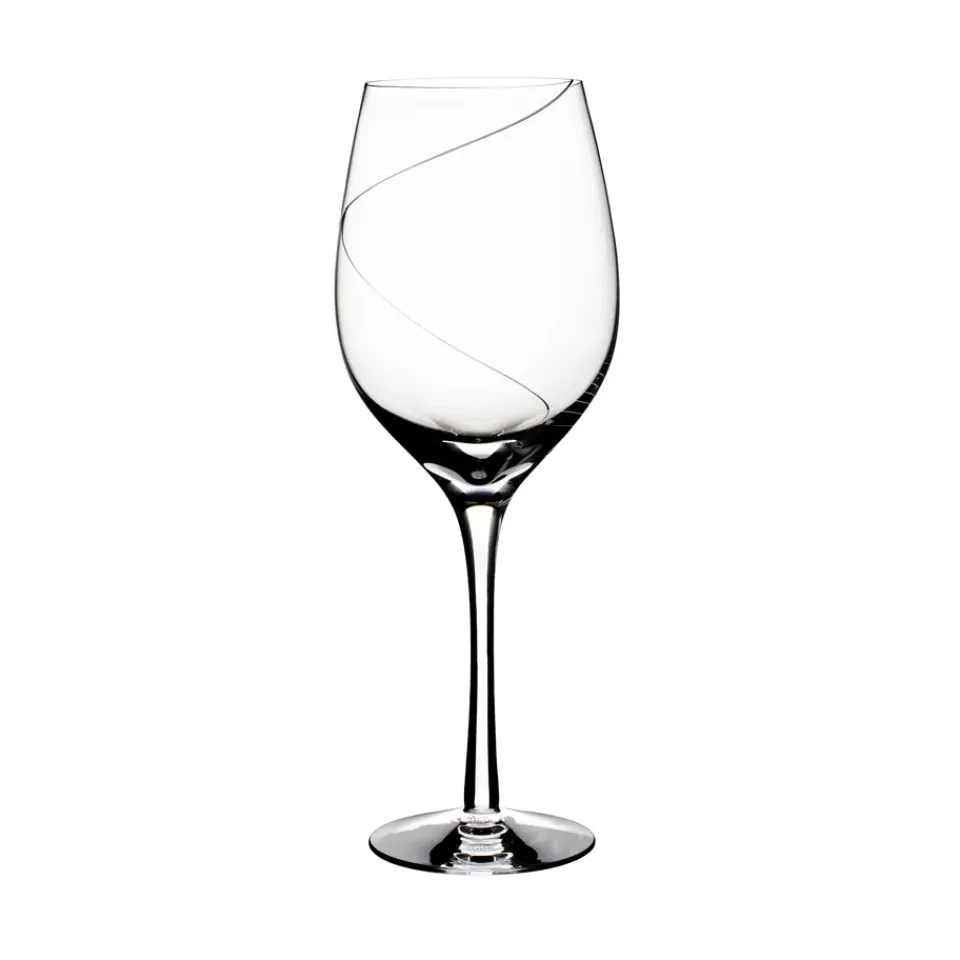 Kosta Boda Line wine glass XL 67 cl, Clear Transparent New