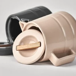 NJRD Lines milk jug 50 cl, Beige Discount