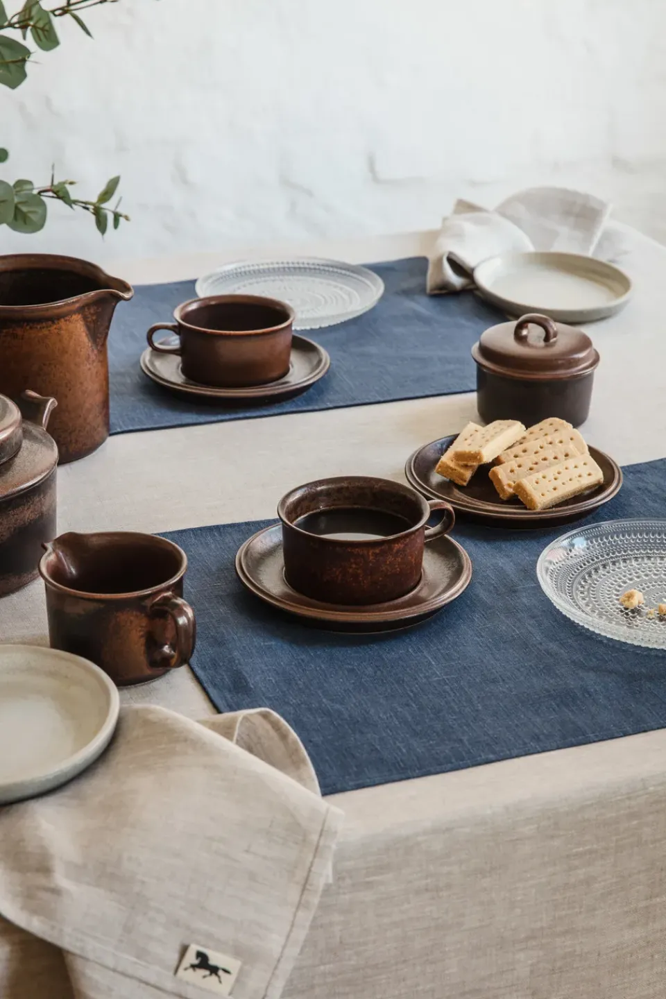 Almedahls Linne tablecloth 145x300 cm, Natural Beige