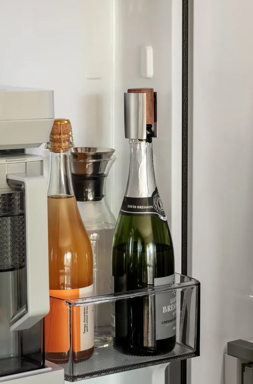 Eva Solo Liquid Lounge champagne cork, Walnut Brown Hot