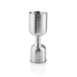Eva Solo Liquid lounge measuring glass 5 cl, Brushed steel Silver-coloured Online