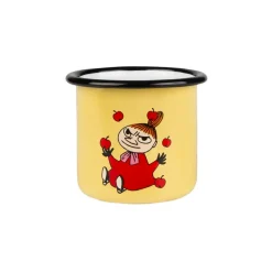 Muurla Little My enamel mug 25 cl, Yellow Clearance