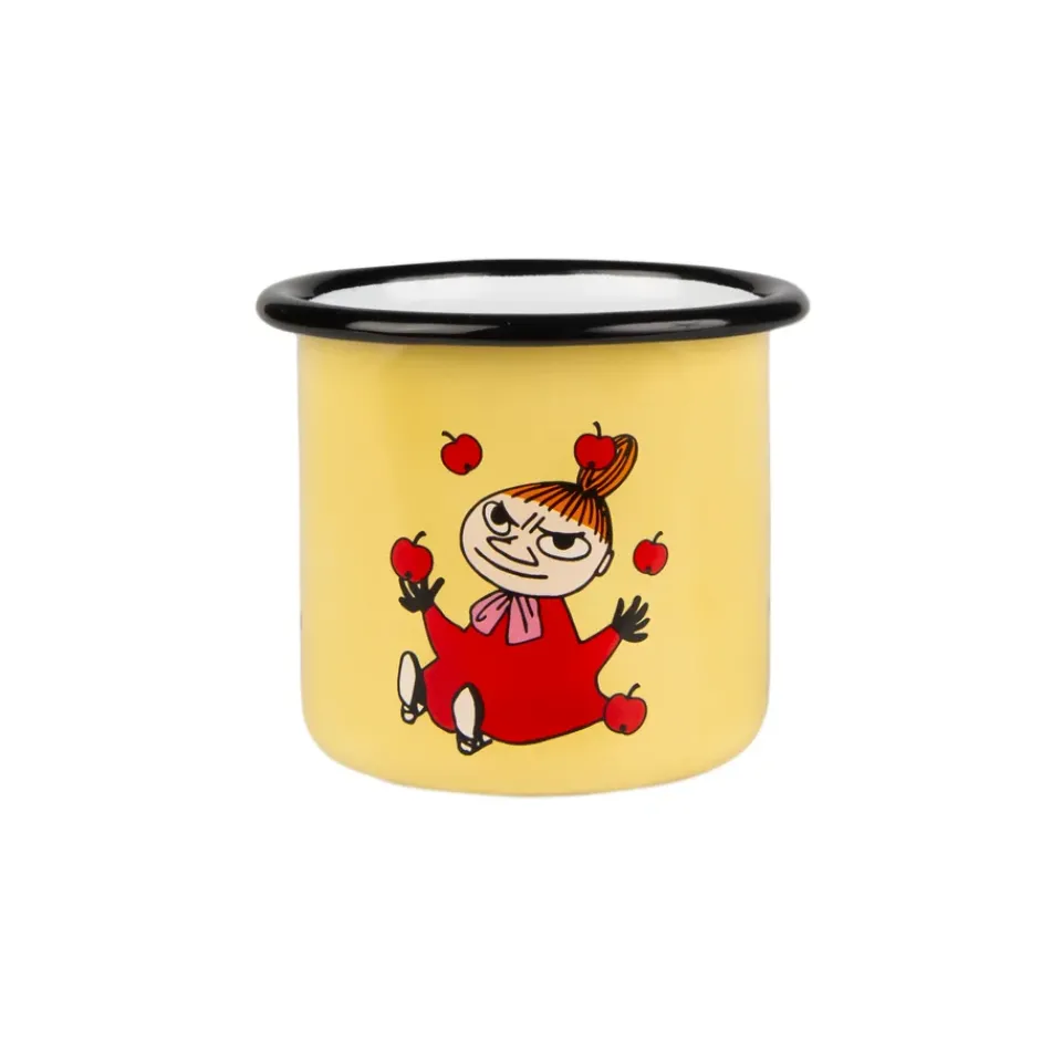 Muurla Little My enamel mug 25 cl, Yellow Clearance