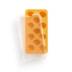 Lékué ice cube tray with lid , Snail Yellow Hot