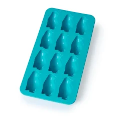 Lékué ice cube tray with lid turquoise, Penguin Blue