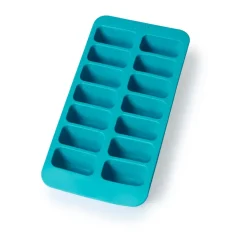 Lékué rectangular ice cube tray with lid, Turquoise Blue Discount