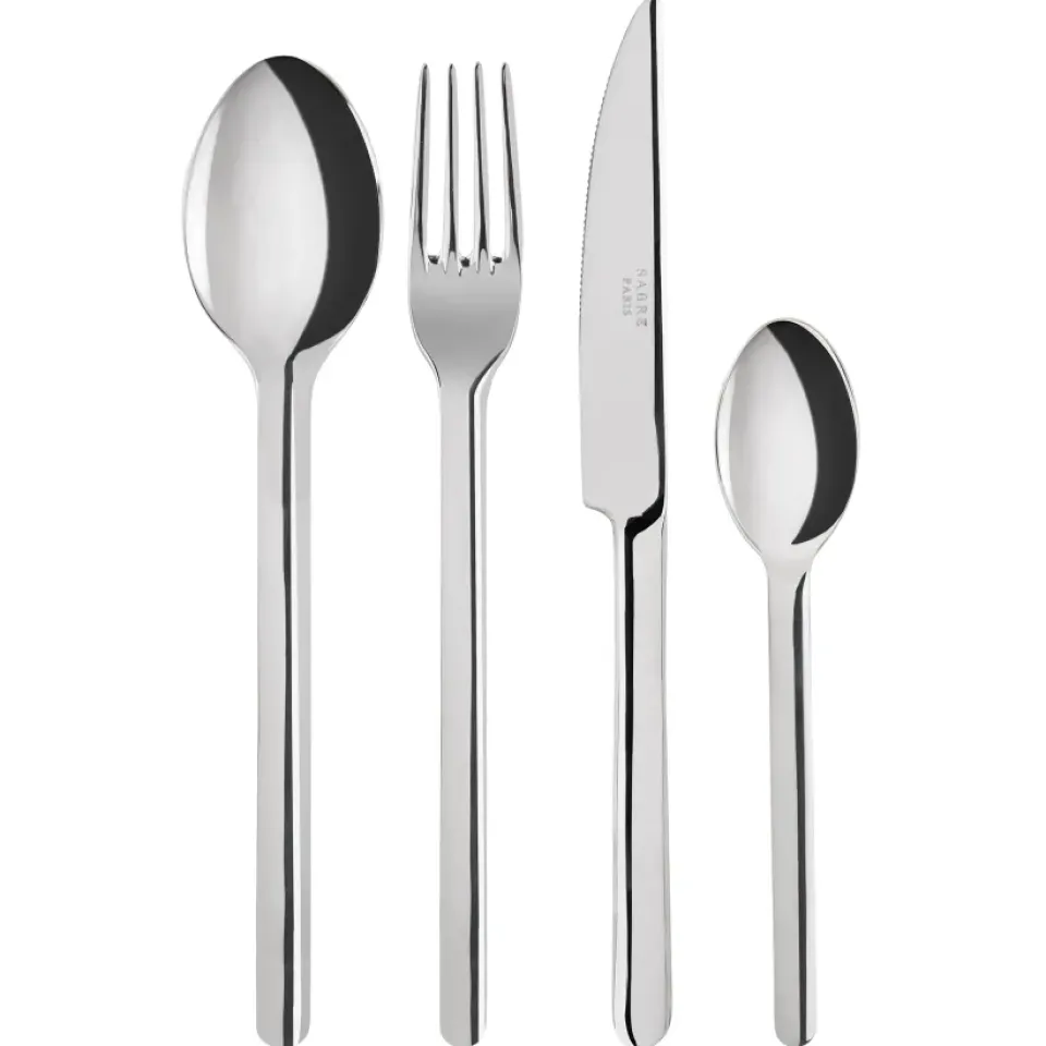 SABRE Paris Loft cutlery 24 pcs, brilliant Silver-coloured Clearance