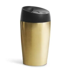 Sagaform Loke car mug 24 cl, Gold Gold-coloured Outlet