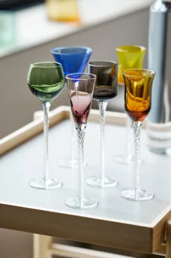 Lyngby Glas London snaps glass 2.5-5 cl 6 pieces, Mix Multi Sale