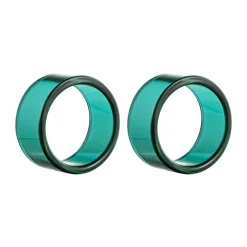 Muurla Loop napkin ring 2-pack, Teal Green Clearance