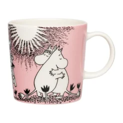 Moomin Arabia Love 30 Years Moomin Mug Gift Box, 30 cl Pink Outlet
