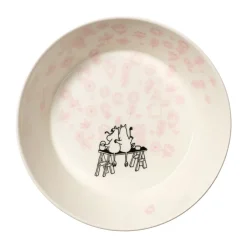 Moomin Arabia Love 30 Years Moomin serving bowl, Ø23 cm Pink Best