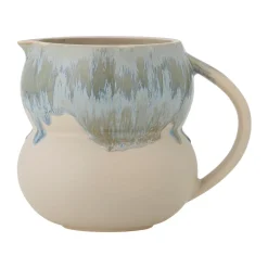 Bloomingville Luna milk jug 1.5 L, Blue Clearance