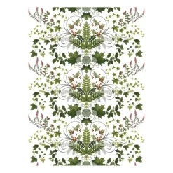 Arvidssons Textil Lövsång oilcloth, Green Clearance