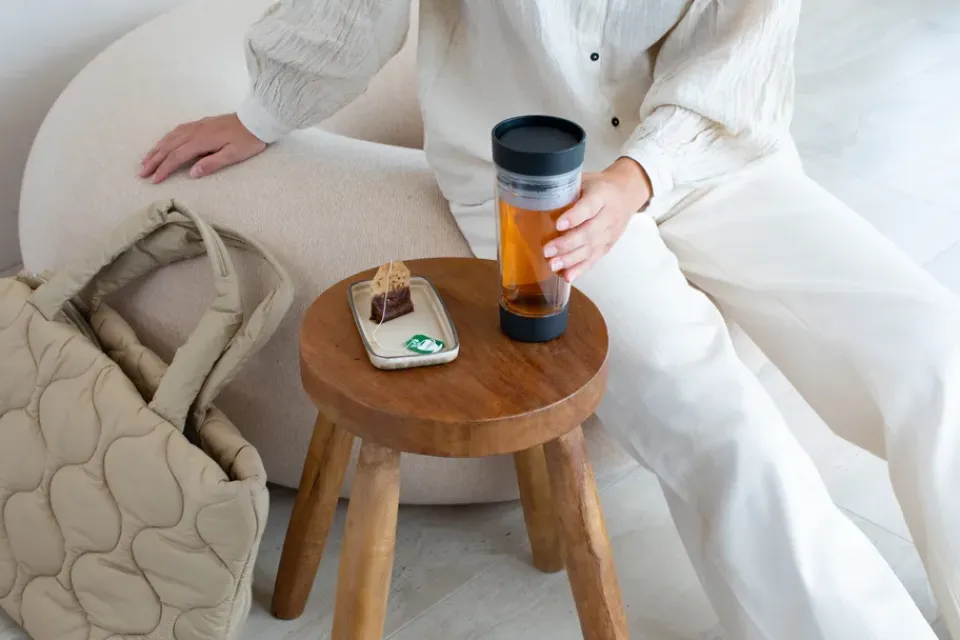 Brabantia Make & Take termal mug for te 36 cl, Dark Grey Clearance