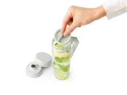 Brabantia Make & Take water bottle with sil 0.5 L, Light Grey Sale