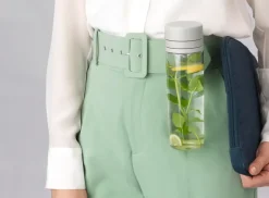 Brabantia Make & Take water bottle with sil 0.5 L, Light Grey Sale