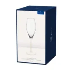 Villeroy & Boch Manufacture Rock champagne glass 26 cl 4-pack, Clear- White Clearance