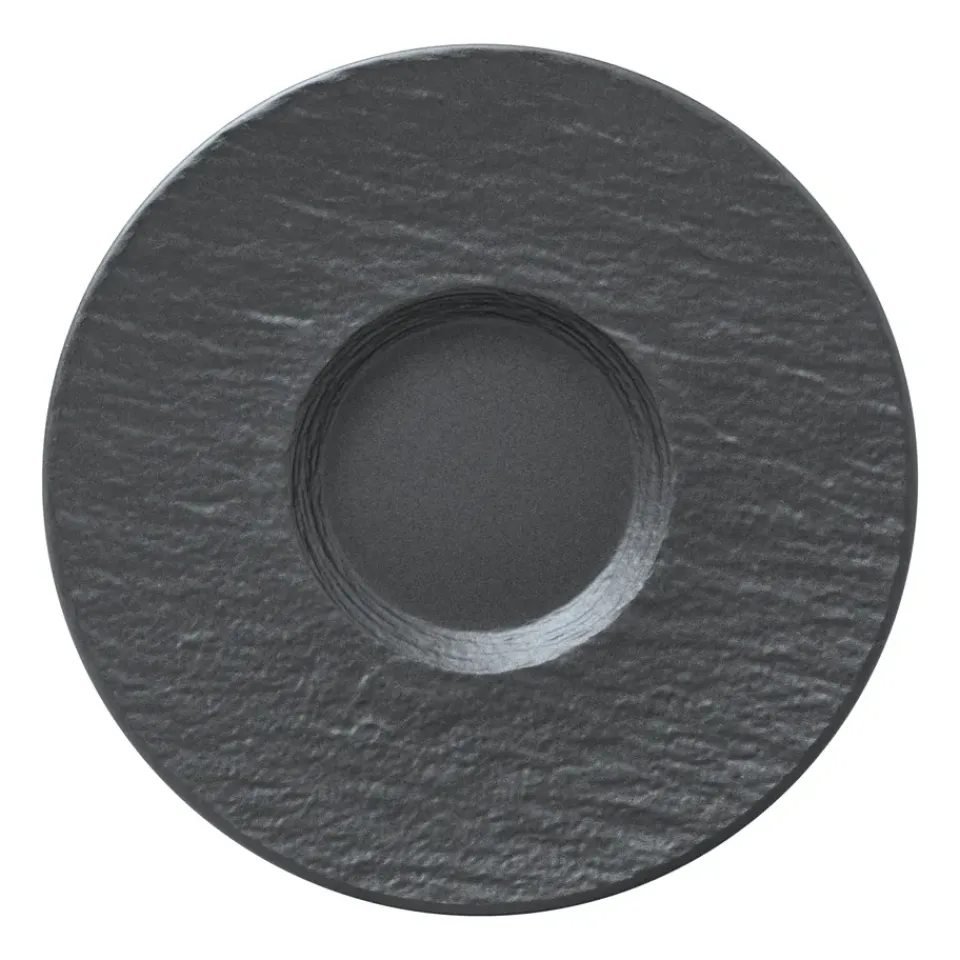 Villeroy & Boch Manufacture Rock coffee saucer Ø15.5 cm, Black Best