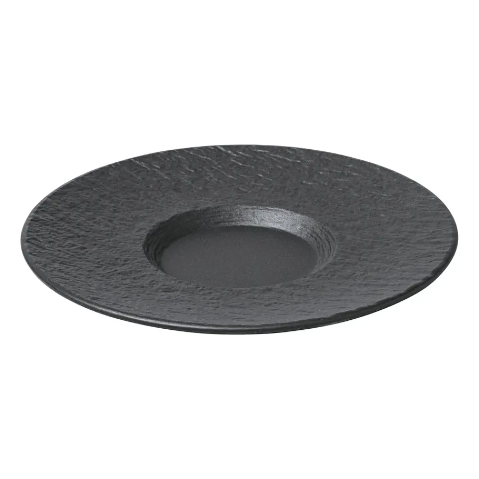 Villeroy & Boch Manufacture Rock coffee saucer Ø15.5 cm, Black Best