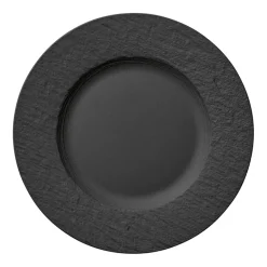 Villeroy & Boch Manufacture Rock plate Ø27 cm, Black Best