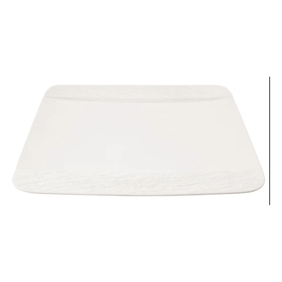 Villeroy & Boch Manufacture Rock plate 28x28 cm, Blanc White Outlet
