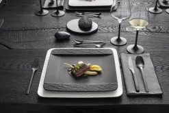 Villeroy & Boch Manufacture Rock plate 28x28 cm, Black Discount
