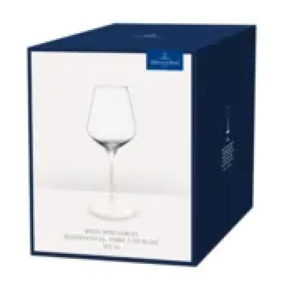 Villeroy & Boch Manufacture Rock wine glass 38 cl 4-pack, Clear- White