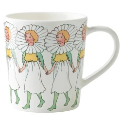 Design House Stockholm Marguerite mug with handle, 40cl White Sale