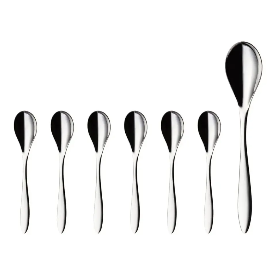 Hardanger Bestikk Maria dessert set 7 pieces, Stainless steel Silver-coloured Online