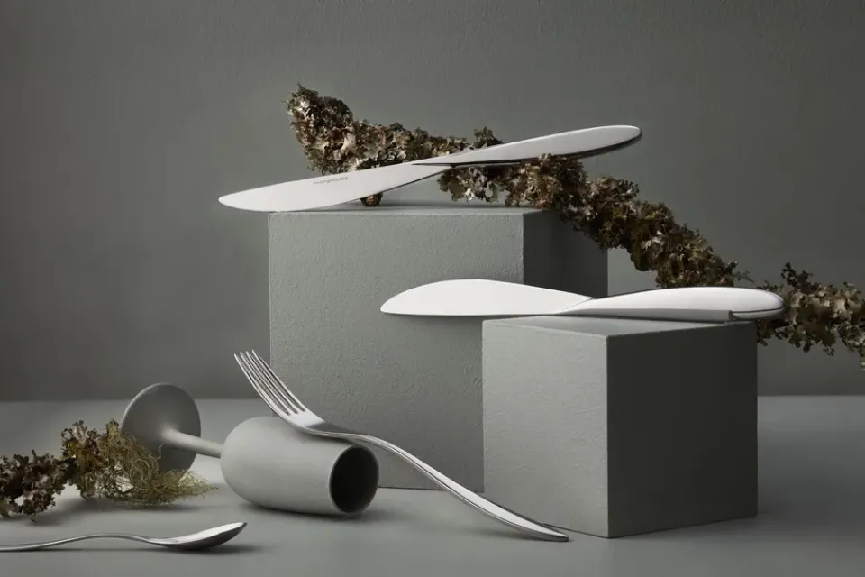 Hardanger Bestikk Maria dessert set 7 pieces, Stainless steel Silver-coloured Online