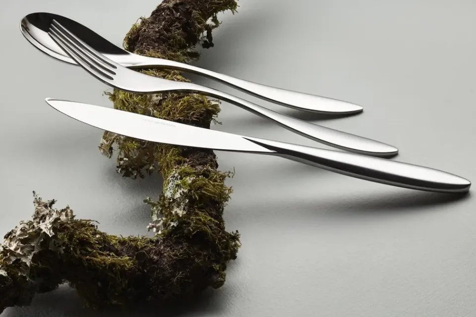 Hardanger Bestikk Maria serving set 5 pieces, Stainless steel Silver-coloured Best
