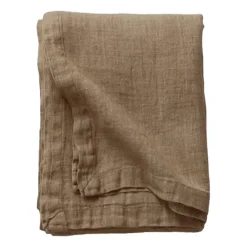 Tell Me More Marion tablecloth linen 145x330 cm, Pampas Brown Hot