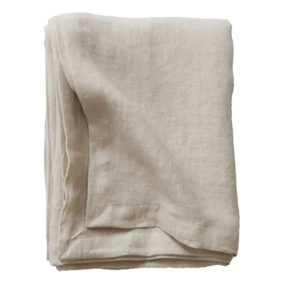 Tell Me More Marion tablecloth linen 145x330 cm, Wheat Beige Sale