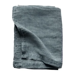 Tell Me More Marion tablecloth linen 145x270 cm, Ocean Blue Clearance