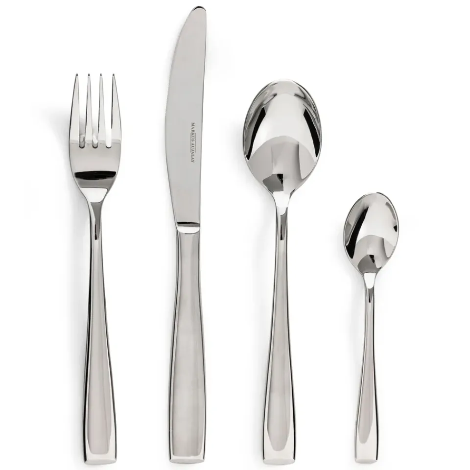 Markus Aujalay Markus Signature cutlery, 24 pieces Silver-coloured Hot