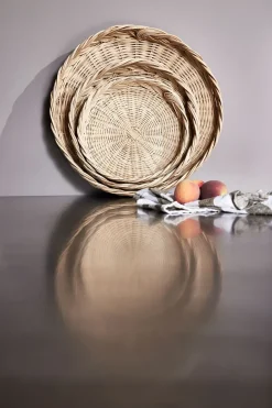 OYOY Maru bread basket medium Ø34 cm, Nature Beige Online