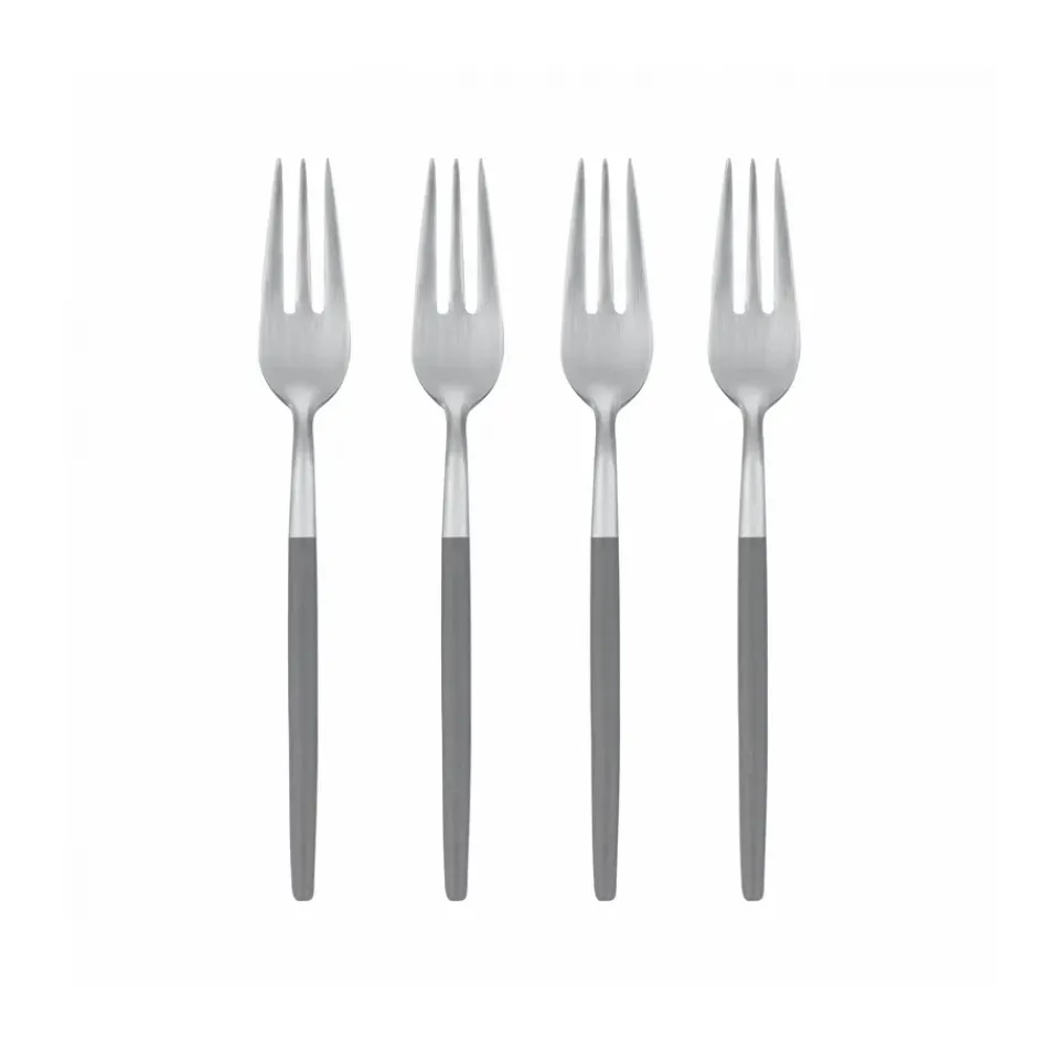 Blomus Maxime dessert fork 4-pack, Sharkskin Grey Best