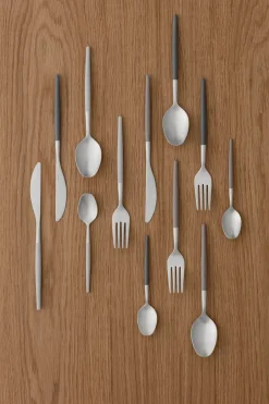 Blomus Maxime dessert fork 4-pack, Sharkskin Grey Best