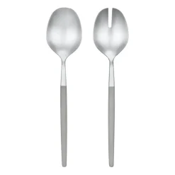 Blomus Maxime salad cutlery 28 cm, Mourning dove Silver-coloured New