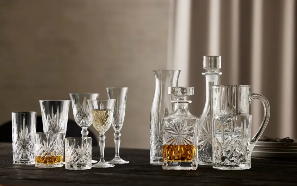 Lyngby Glas Melodia beer glass 40 cl 4-pack, Crystal Transparent Online
